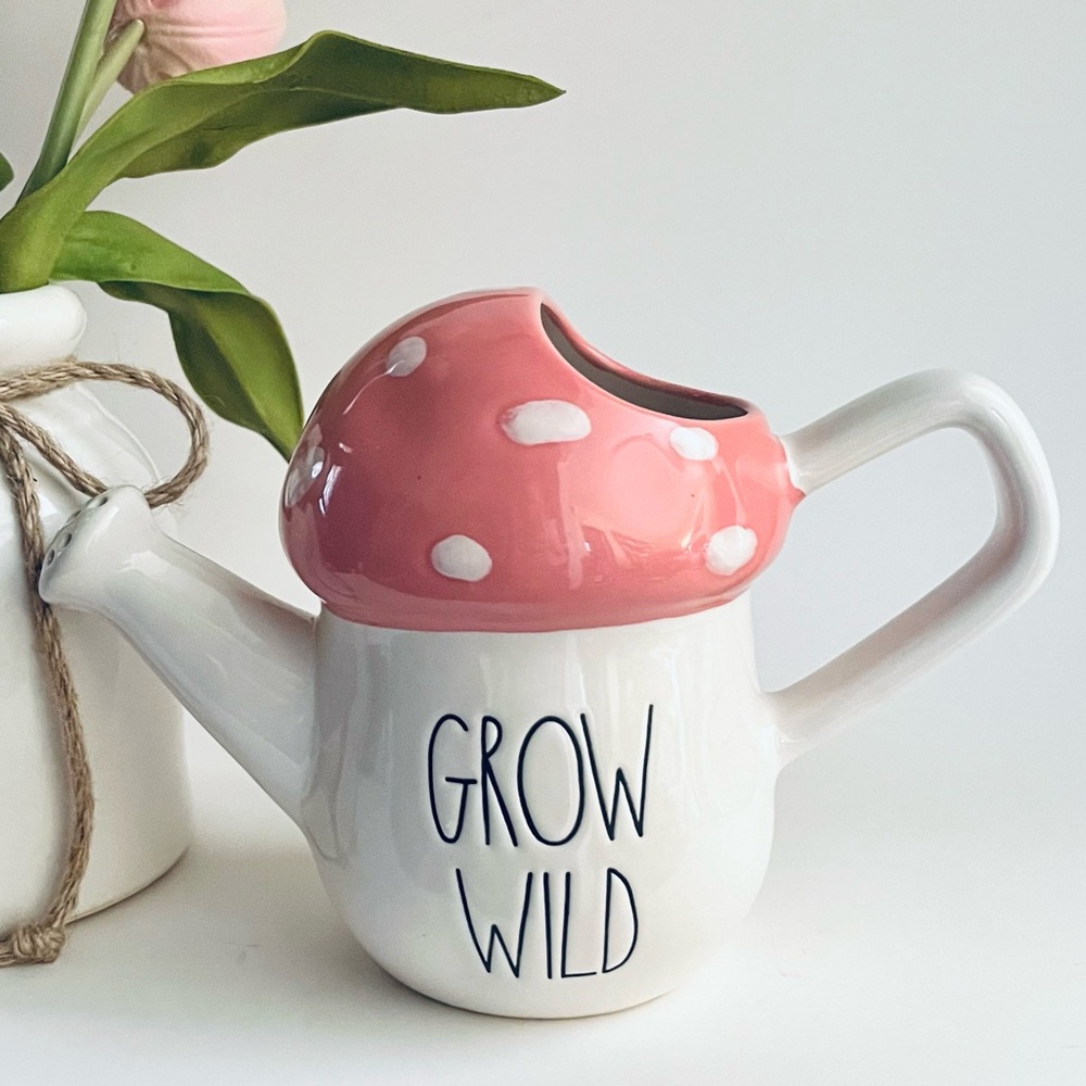 Rae Dunn  Mushroom Watering Can